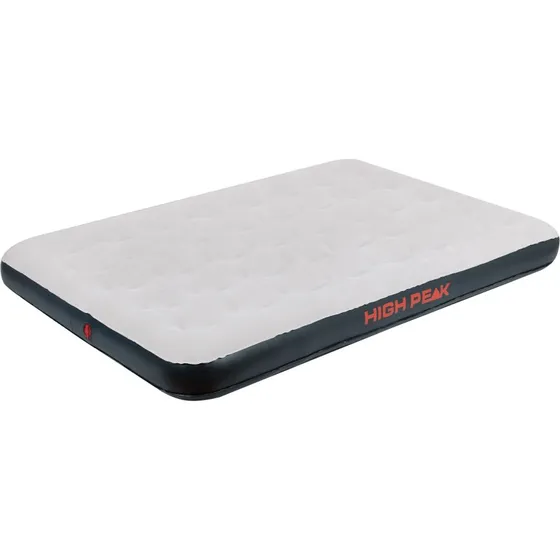 High Peak Double Luchtbed 197 x 138 cm Light Grey/Dark Grey