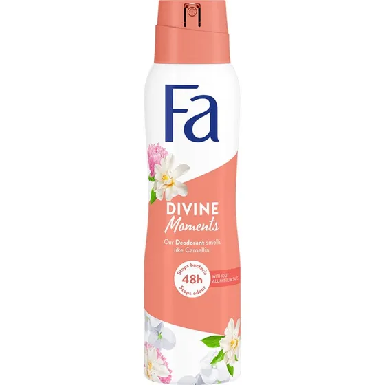 Fa Divine Moments Deospray 150ml - Geur van Wilde Camelia