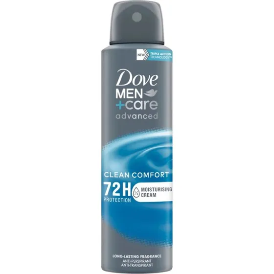 Dove Men+Care Advanced Anti-Transpirant Spray Clean Comfort 150 ml