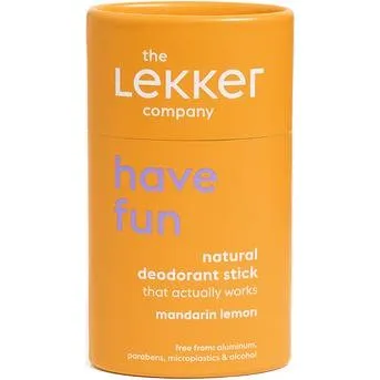 Lekker Company Deo Stick Have Fun 40 gr Mandarijn & Citroen