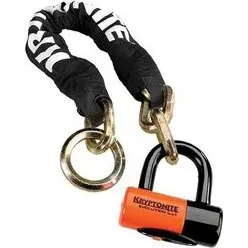 Kryptonite New York Discslot + Noose Ketting 150 cm