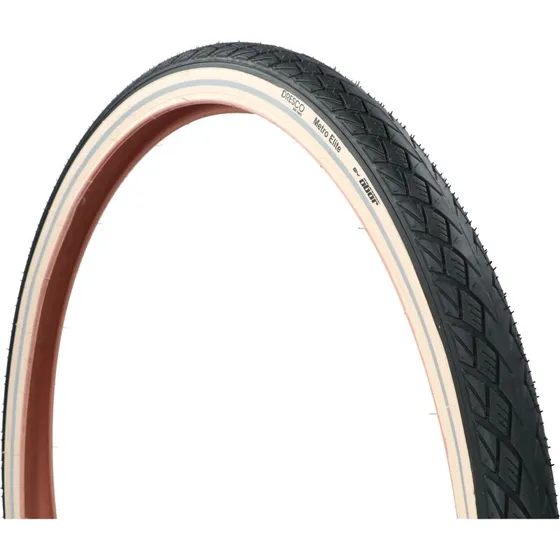 Dutch Perfect Buitenband 28 x 1.75 zwart/creme