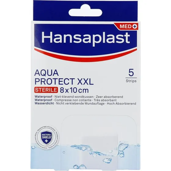 Hansaplast Aqua Protect XXL Antibacterieel Waterdicht 5 Stuks