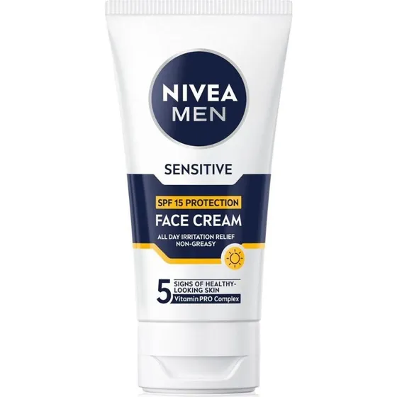 Nivea Men Sensitive Beschermende Crème SPF 15 75 ml