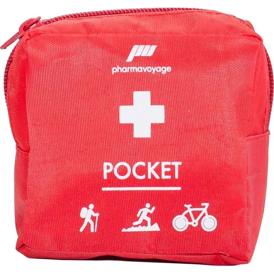Pharmavoyage Pocket Compact EHBO Kit Red