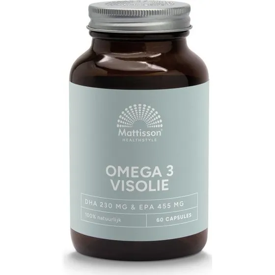 Mattisson Omega 3 Visolie 50% EPA 25% DHA 1000mg