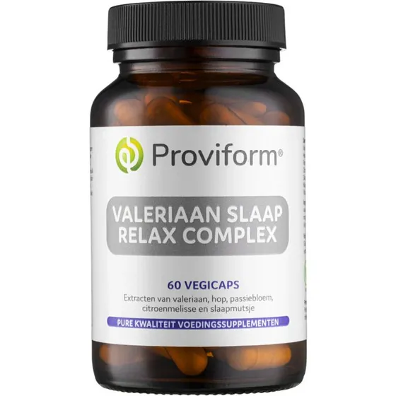 Proviform Valeriaan Slaap Relax Complex 60 Capsules