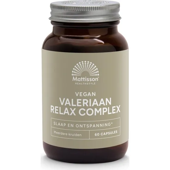 Mattisson Valeriaan Relax Complex 60 capsules