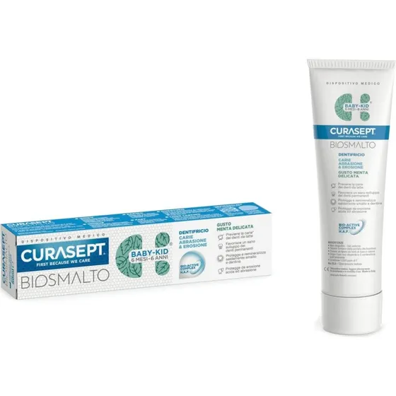 Curasept Biosmalto BB-Kid Mint Mondwater voor Kinderen