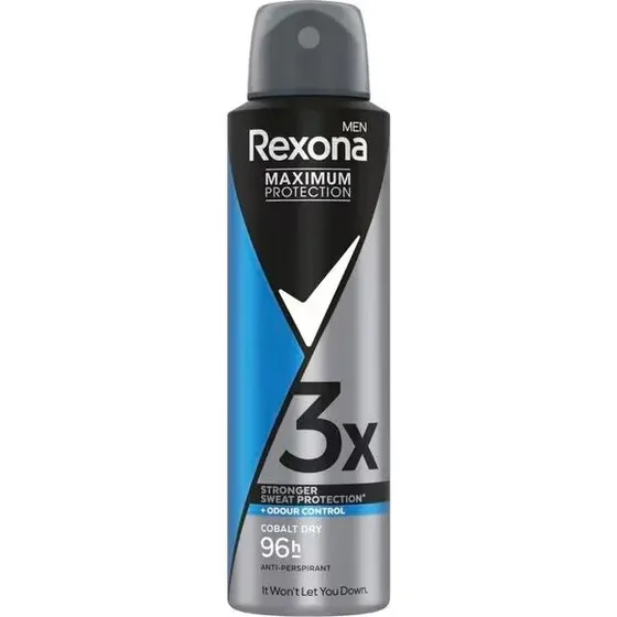 Rexona Men Maximum Protection Cobalt Dry Deodorant Spray 150ml
