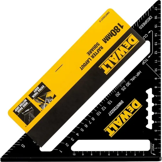 DeWALT DWHT25227-0 Multibouwdriehoek 18 cm