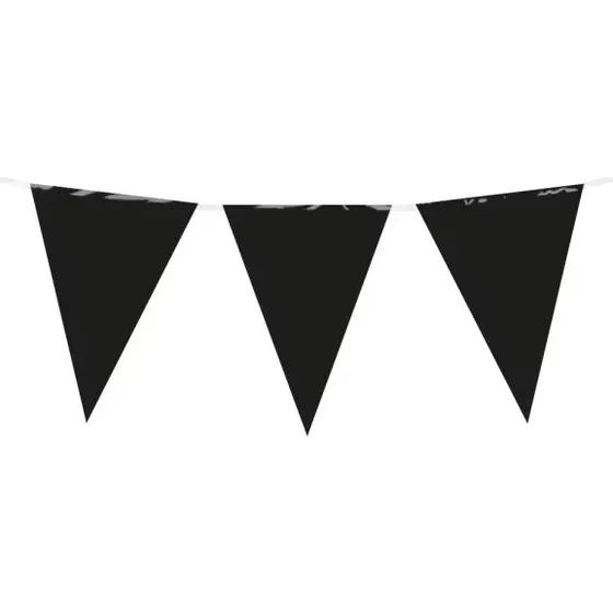 Vlaggenlijn Zwarte 10 m
