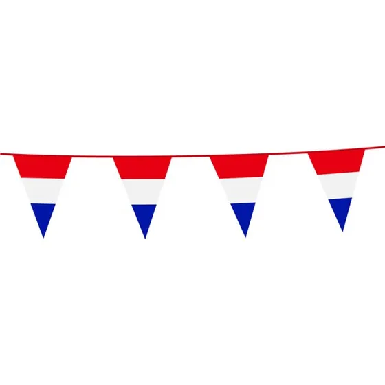 Vlaggenlijn Nederland 10m - Rood-Wit-Blauw