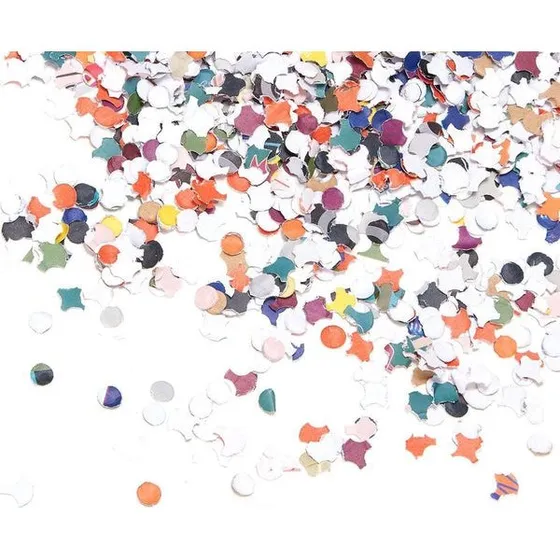 Confetti 1kg - Veelkleurig papieren confetti