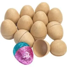 Colorations Versier je Eigen Eieren Papier-maché, 12st