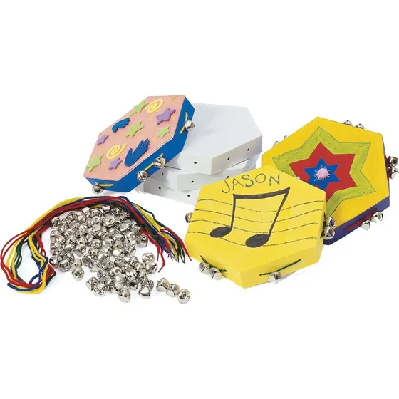 Colorations Maak je eigen Papier-maché Tamboerijn Set van 12