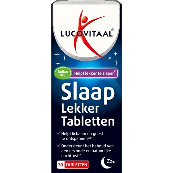 Lucovitaal Slaap Lekker 30 tabletten
