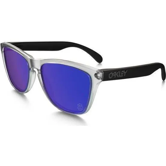 Oakley Frogskins Crystal Clear Prizm Sapphire Iridium