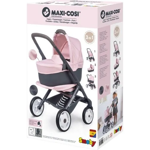 Quinny Poppenwagen 3 in 1 Licht Roze