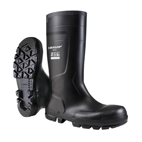 Dunlop Work It S5 PVC Werklaars - Zwart