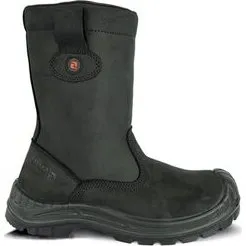 SafeFeet Verona Laars Gevoerd S3 Zwart