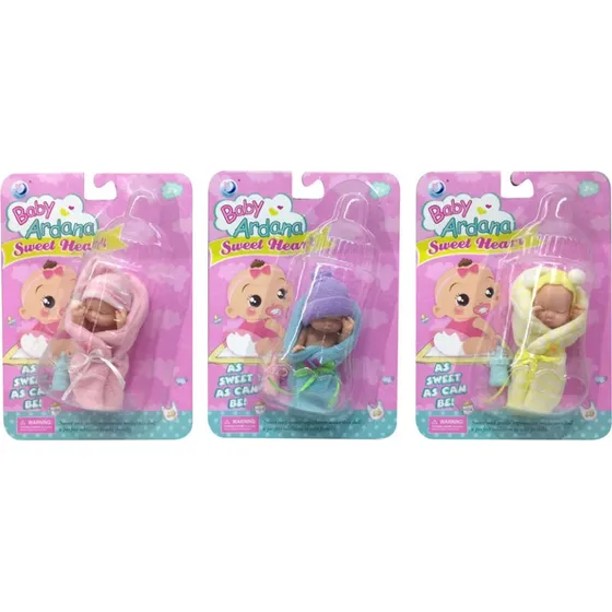 Mini Popje in Wikkeldoek – Zacht Mutje, 12 cm, Voor Kinderen vanaf 3 Jaar