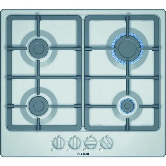 Bosch PGP6B5B90 Serie 4 Gaskookplaat 60 cm Inox