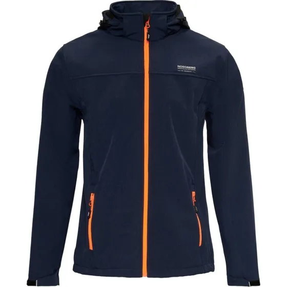 Nordberg Mats Softshell Jack Heren Blauw XL
