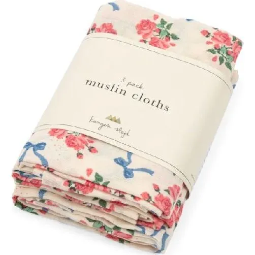 Konges Sløjd Tygblöjor 3-Pack Bella Rosita 65x65 cm
