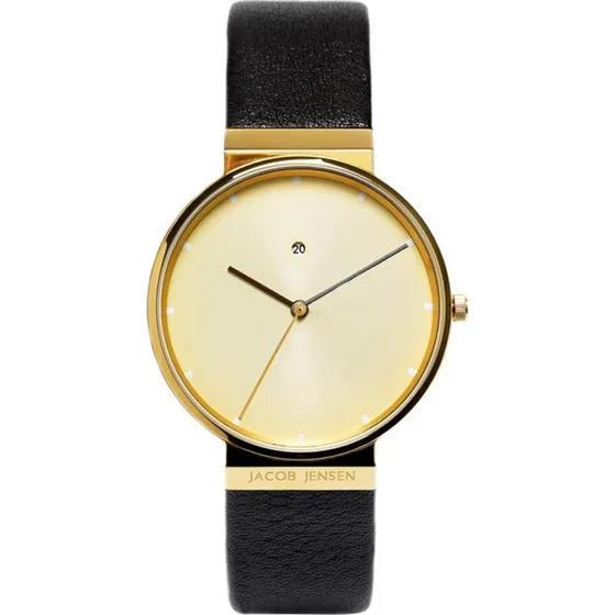 Jacob Jensen Dimension 845 Herenhorloge RVS Goudkleurig