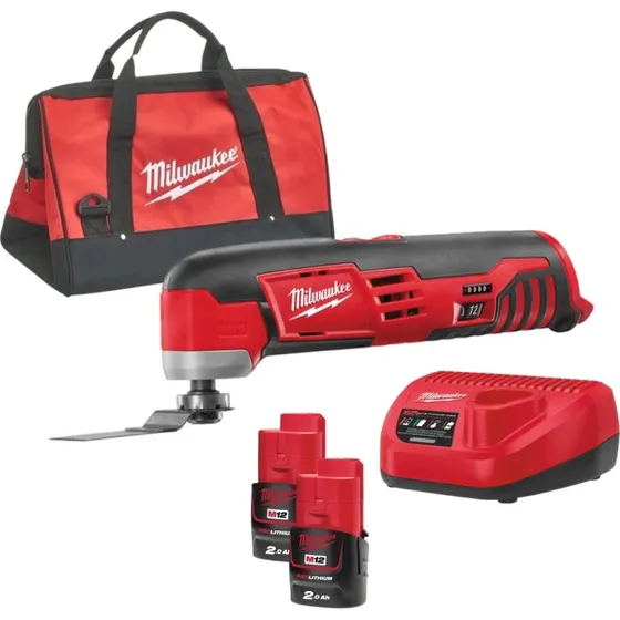 Milwaukee C12 MT-202B 12V Accu Multitool Set (2x 2.0Ah)