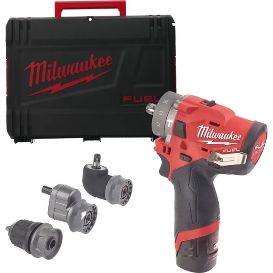Milwaukee M12 FPDXKIT-202X 12V Accu Boormachine met 2x2,0Ah Accu