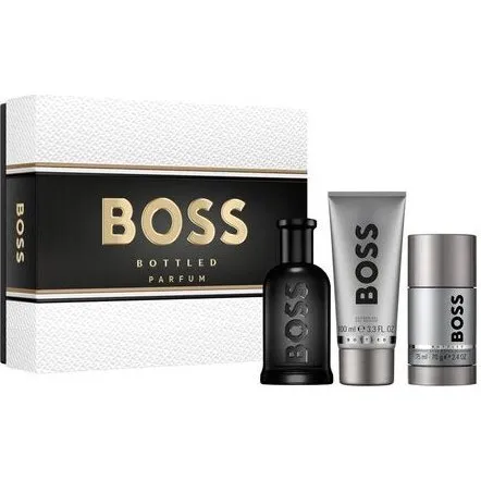 Hugo Boss Bottled Geschenkset: Parfum 100 ml + Douchegel 100 ml + Deodorantstick 75 ml