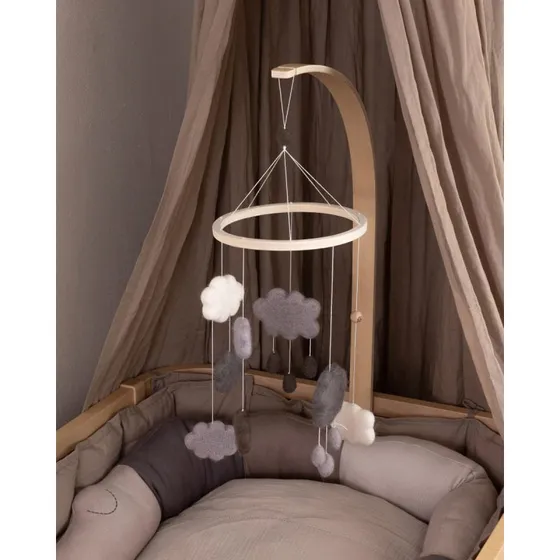 Sebra Houten Mobilehouder Naturel