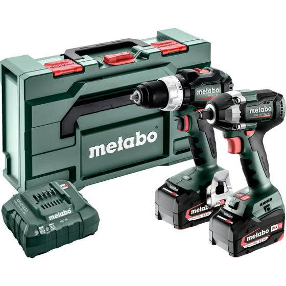 Metabo BS 18 LT BL + SSW 18 LT 18 V Combo-set met 2x 4,0 Ah