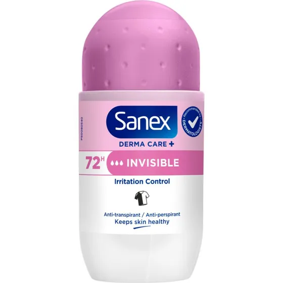 Sanex Derma Care+ Invisible 72H Roll-on 53 ml