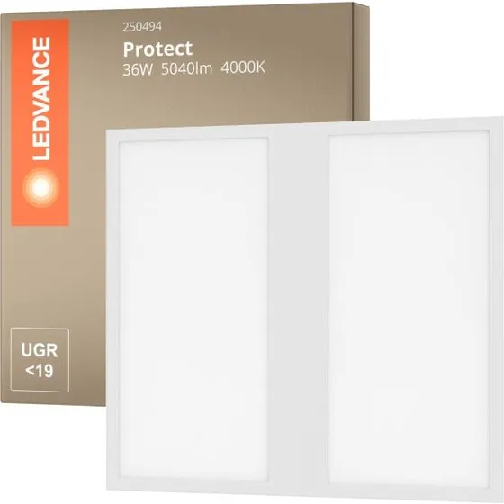 LEDVANCE Panel Protect 36W 60x60cm Koel Wit UGR<19