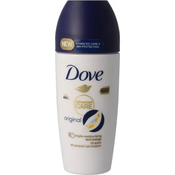 Dove Antitranspirant Deodorant Roll-on Advanced Care Original 50 ml