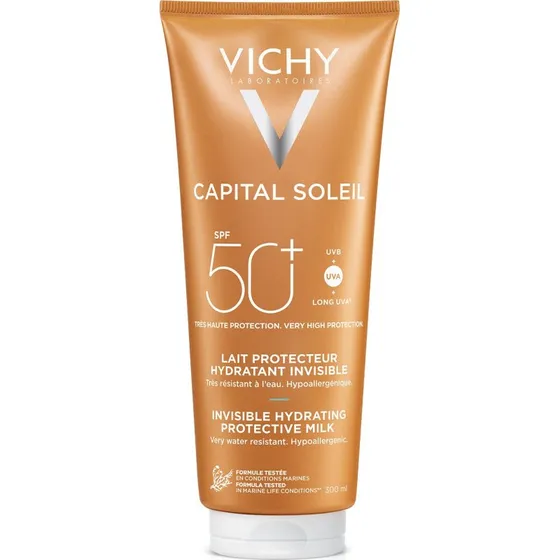 Vichy Capital Soleil Invisible Hydraterende Zonnemelk SPF50+ 300ml