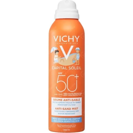 Vichy Capital Soleil Anti-Sand Mist Kinderen SPF50+ 200ml