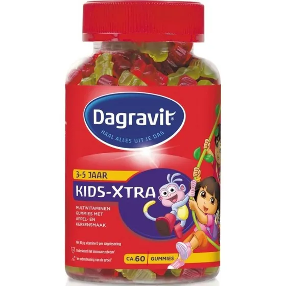 Dagravit Kids Extra 3-5 Jaar Multivitamine Gummies
