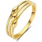 Jackie White Lady 14k gouden ring 5 mm