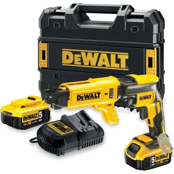 DeWALT DCF620P2K-QW 18V XR Accu Gipsplaat Schroevendraaier (2x 5.0Ah)
