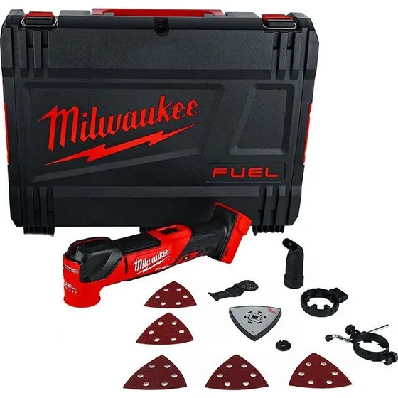 Milwaukee M18 FMT-0X Oscillerende Multi-Tool 18V met Koffer en 7 Accessoires