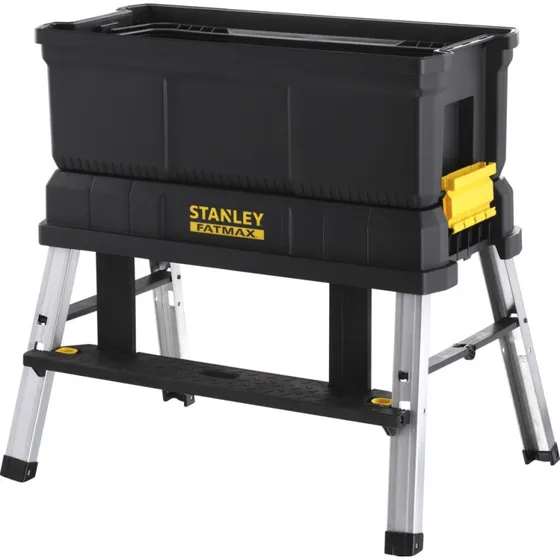 Stanley Fatmax 3-in-1 Gereedschapskist met Opstapje, 45 cm hoog