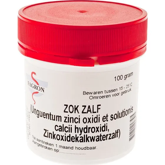 Fagron Zokzalf (Zinkoxidekalkwaterzalf) 100G