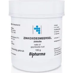 Bipharma Zinkoxidesmeersel Zinkolie 100 Gram
