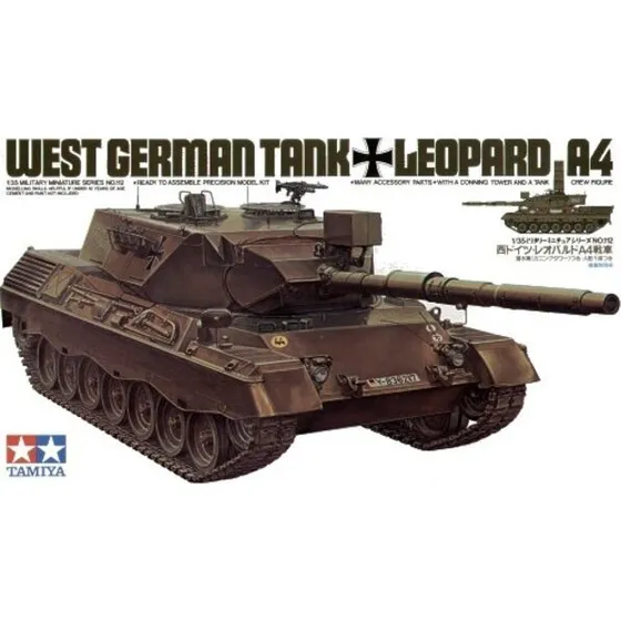 Tamiya Leopard A4 Militaire Modelbouw