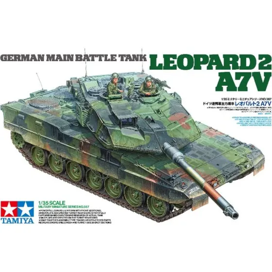 Tamiya Leopard 2 A7V 1:35 Plastic Modelkit