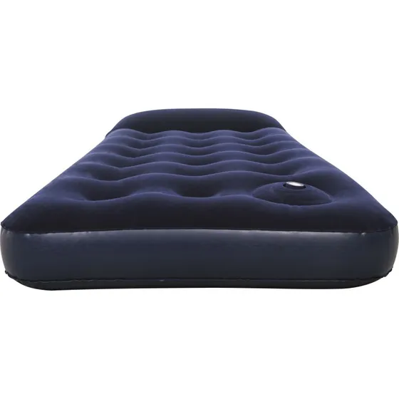 Bestway Easy Inflate luchtbed 185x76x28 cm blauw met voetpomp
